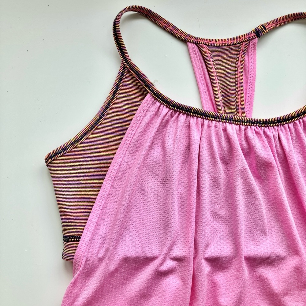 Pink Racerback Tank Top - Picture 3 of 5